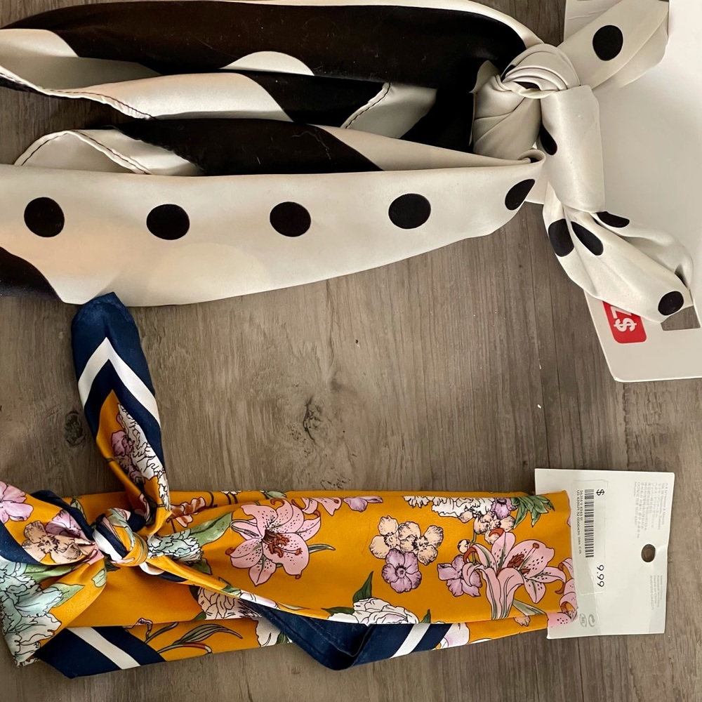 Head bands never worn!